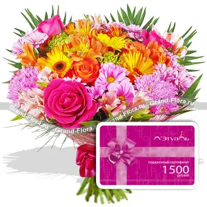 Буйство красок + сертификат 1500 Буйство красок + сертификат 1500